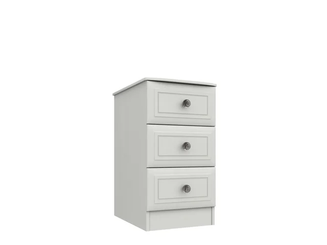 3 DRAWER BEDSIDE CHEST