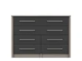 4 DRAWER DOUBLE CHEST