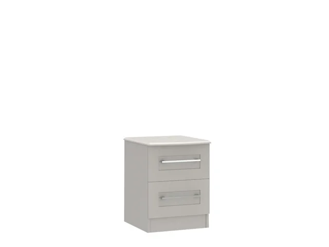 2 DRAWER BEDSIDE