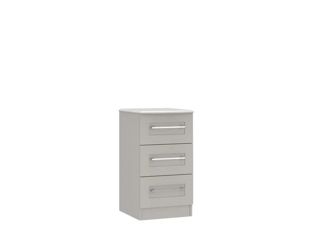 3 DRAWER BEDSIDE