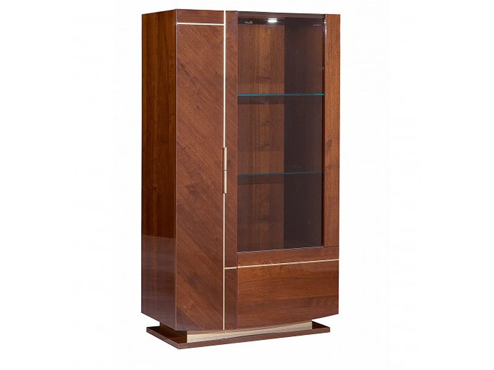 Wood deals curio cabinet