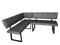 LH CORNER BENCH SET GRAPHITE