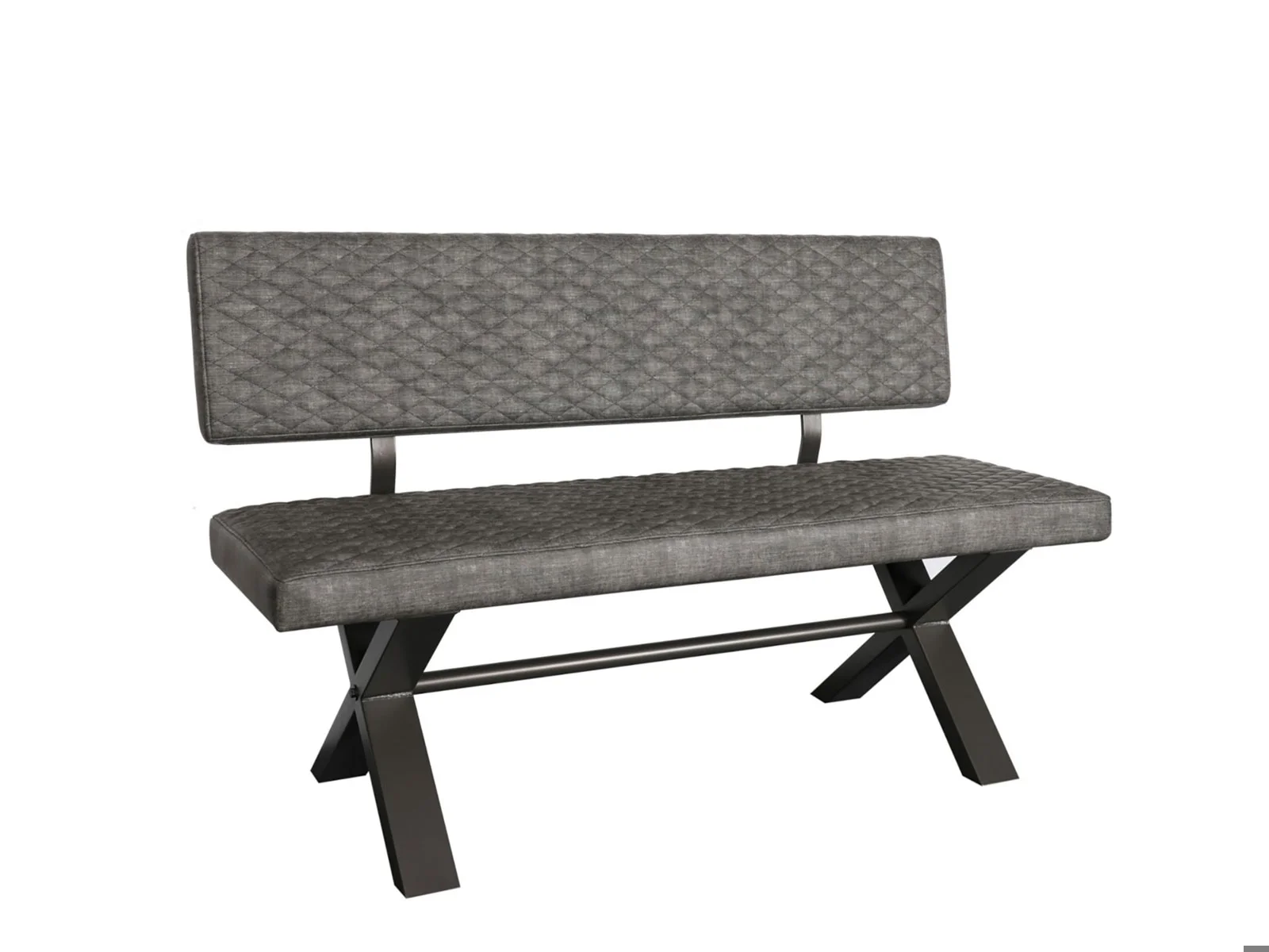 140Cm Upholstered High Back Bench