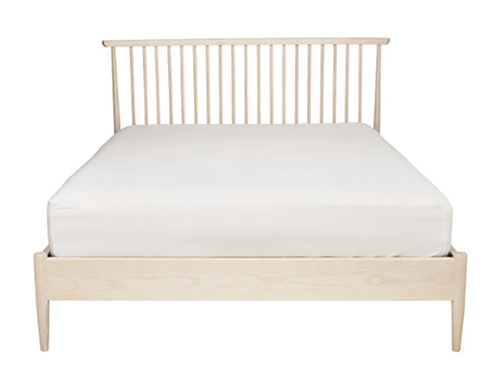 Wood spindle store headboard