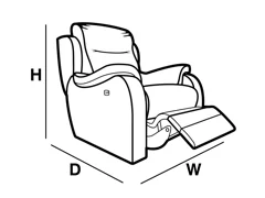 ARMCHAIR POWER RECLINER