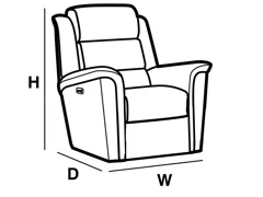 COMPACT ARMCHAIR