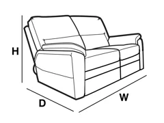 2 SEATER SOFA