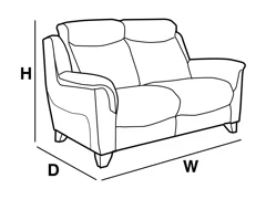 2 SEATER SOFA