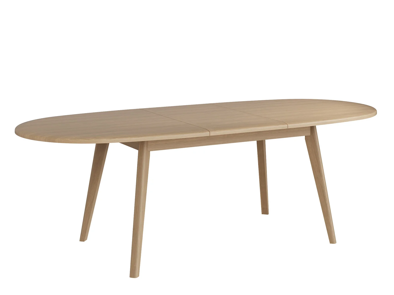 Rounded Extendable Dining Table