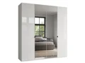 4 DOOR HINGED ROBE 2 DRS MIRROR