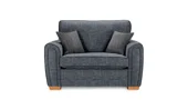 GRADE A - CHARCOAL SHELBY CHENILLE PLAIN