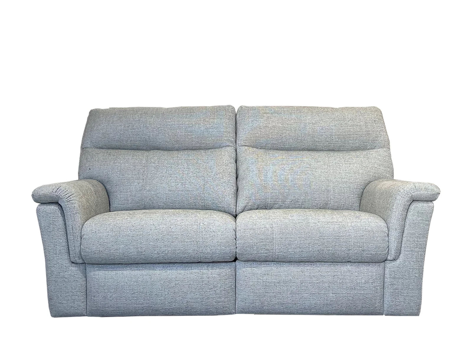 2 Seater Power Recliner Sofa With Adjustable Headrest And Lumbar Support