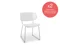 CLAIRE M DINING CHAIR - WHITE