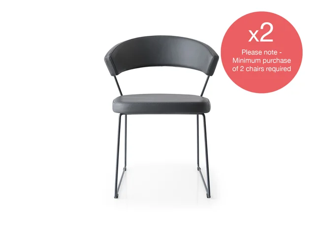 NEW YORK CHAIR/MATT GREY/SKUBA GREY