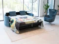 3 SEATER SOFA BED CURVED ARMS