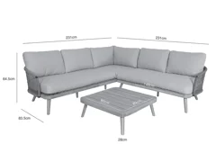 CORNER SOFA SET & LOUNGE CHAIR