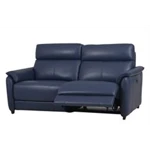 Leather Recliners Large Power Recliner Open